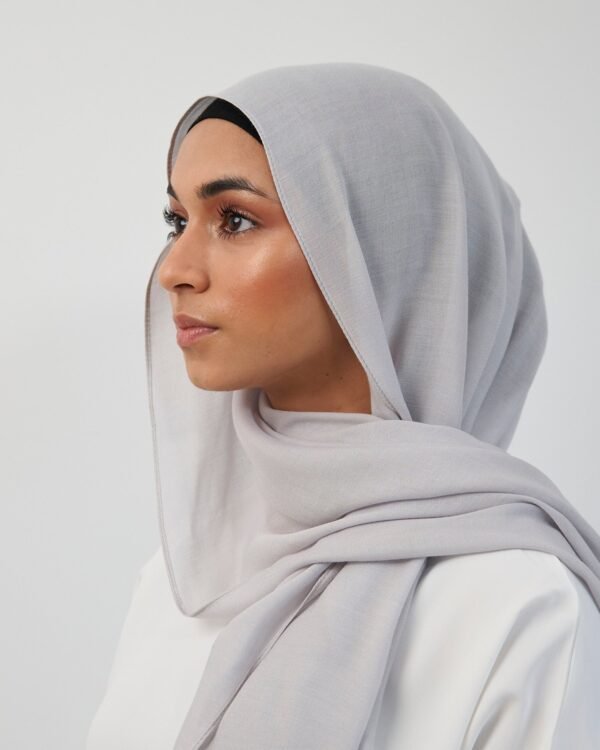 Premium Modal Hijab - Grey